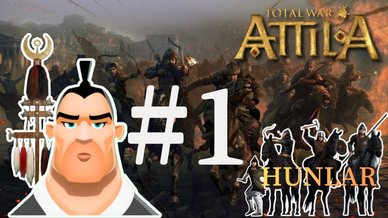 Attila Total War: Avrupa Hunlarının Yükselişi! | Gerçek Tarih + Savaş Taktikleri | Bölüm 1 #gaming