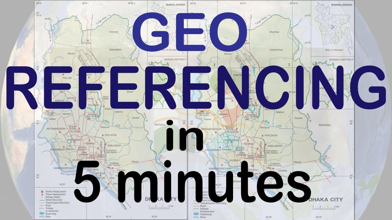 Геопривязка за 5 минут в ArcGIS | ArcMap