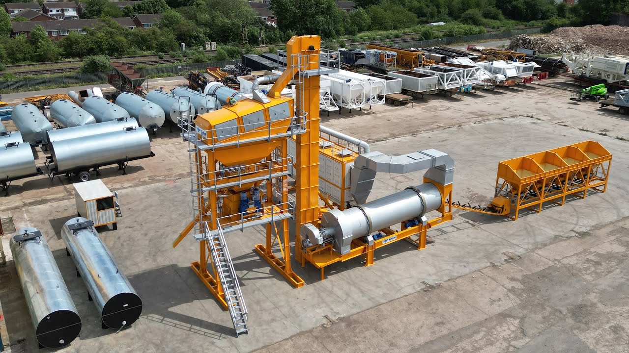 Parker TransMix 2000 Containerised Asphalt Plant