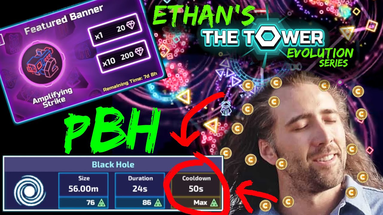 The Tower - Idle Defense series - Perm BH! + Amp Strike Banner, luck better? - ep 39