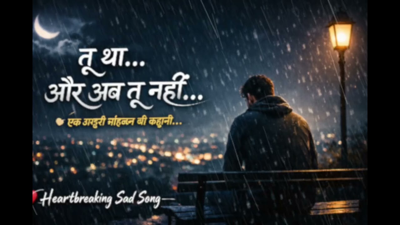  तू था… अब सिर्फ यादें हैं 💔 | Heart Touching Sad Song | Slowed + Reverb | Emotional Hindi Song#song