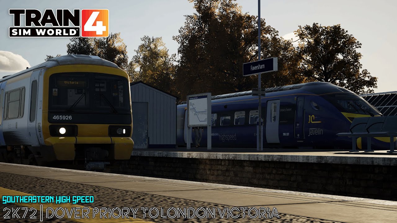 2K72 | Dover Priory to London Victoria | Train Sim World 4: Southeastern High Speed
