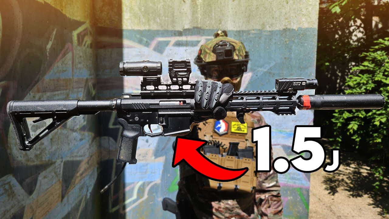 AIRSOFT FRANCE 🇫🇷 : MTW 1.5 JOULE SUR POWERGUN CQB