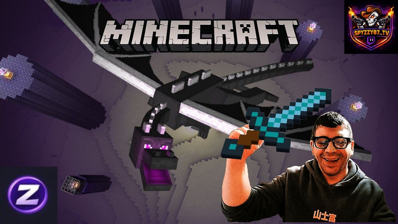 ⚔️ PRIMA COLLAB! Sconfiggiamo l’ENDER DRAGON con ZonaTv + Elytra #minecraft #twitchitalia #gaming
