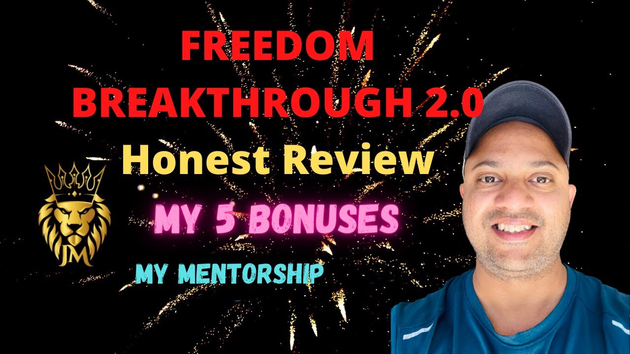 Freedom breakthrough 2.0 Full Course Honest Review⚡ | Affiliate Stacking Eco System | My 5 Bonuses |