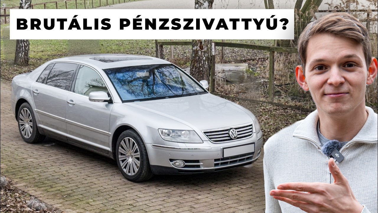 Hihetetlenül alulértékelt: Volkswagen Phaeton 4.2 V8 teszt