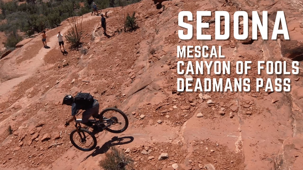 Sedona Arizona Mountain Biking - Mescal, Canyon of Fools, Deadmans Pass