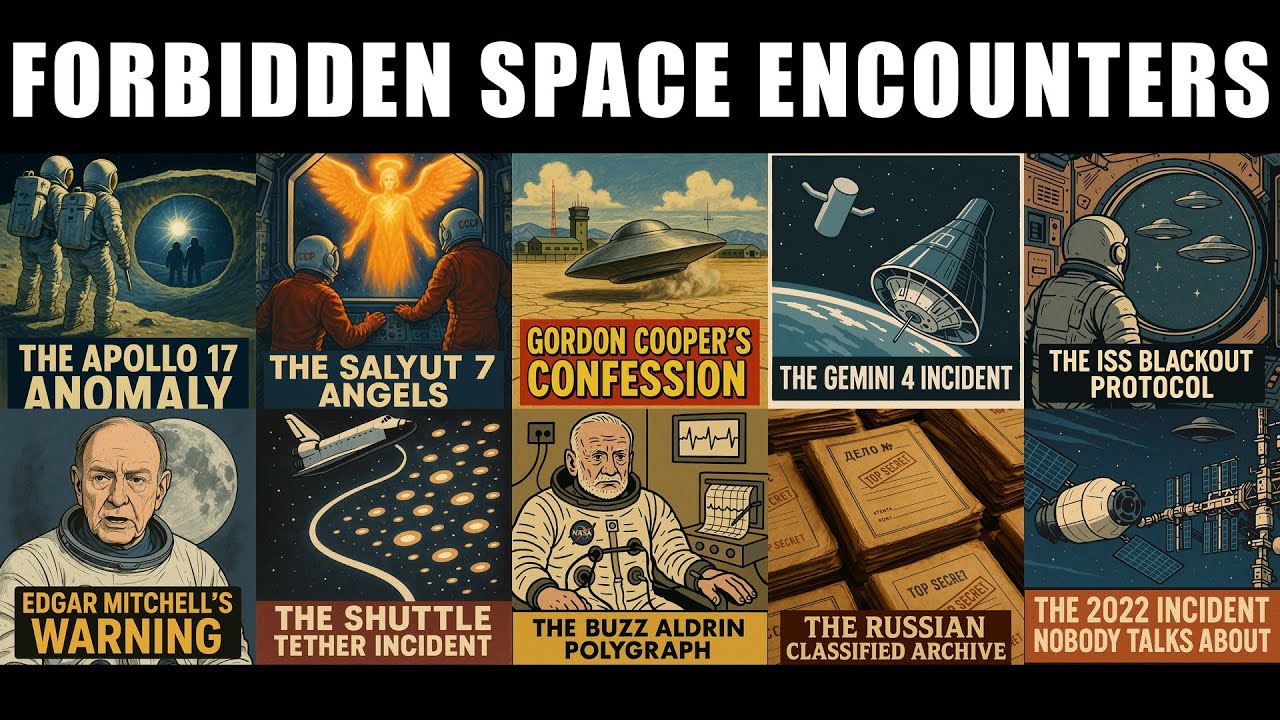 10 Astronauts Who Saw Something They Were Told to Forget