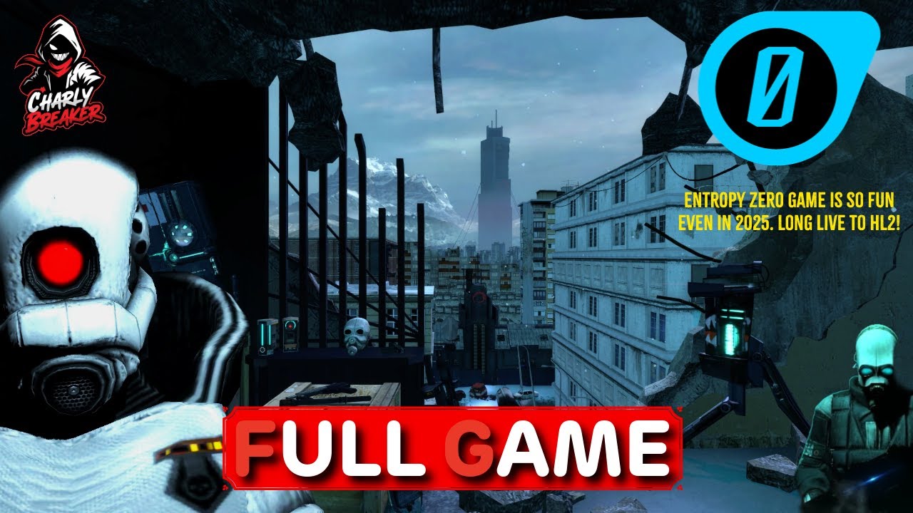 HALF LIFE 2: ENTROPY ZERO Gameplay Walkthrough FULL GAME -  [HD 60FPS] - No commentary