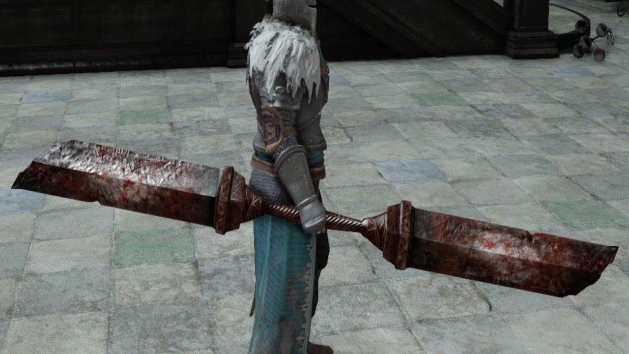 DARK SOULS 2 (SotFS): LA ESPADA GEMELA DE HIERRO ROJO SIGUE SIENDO DEMASIADO OP.