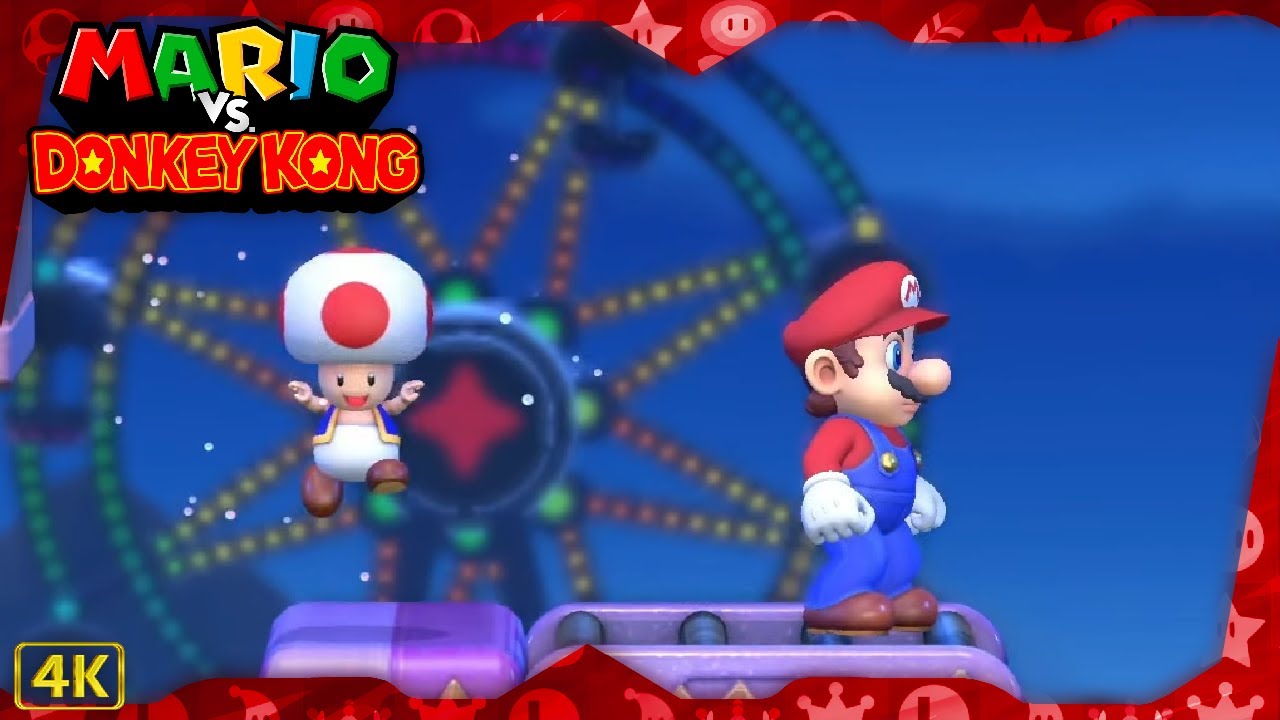 Mario vs. Donkey Kong for Switch ⁴ᴷ All Expert Levels (2-Player)