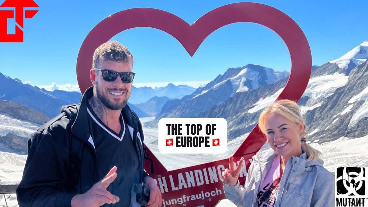 WE CLIMBED TO THE TOP OF EUROPE