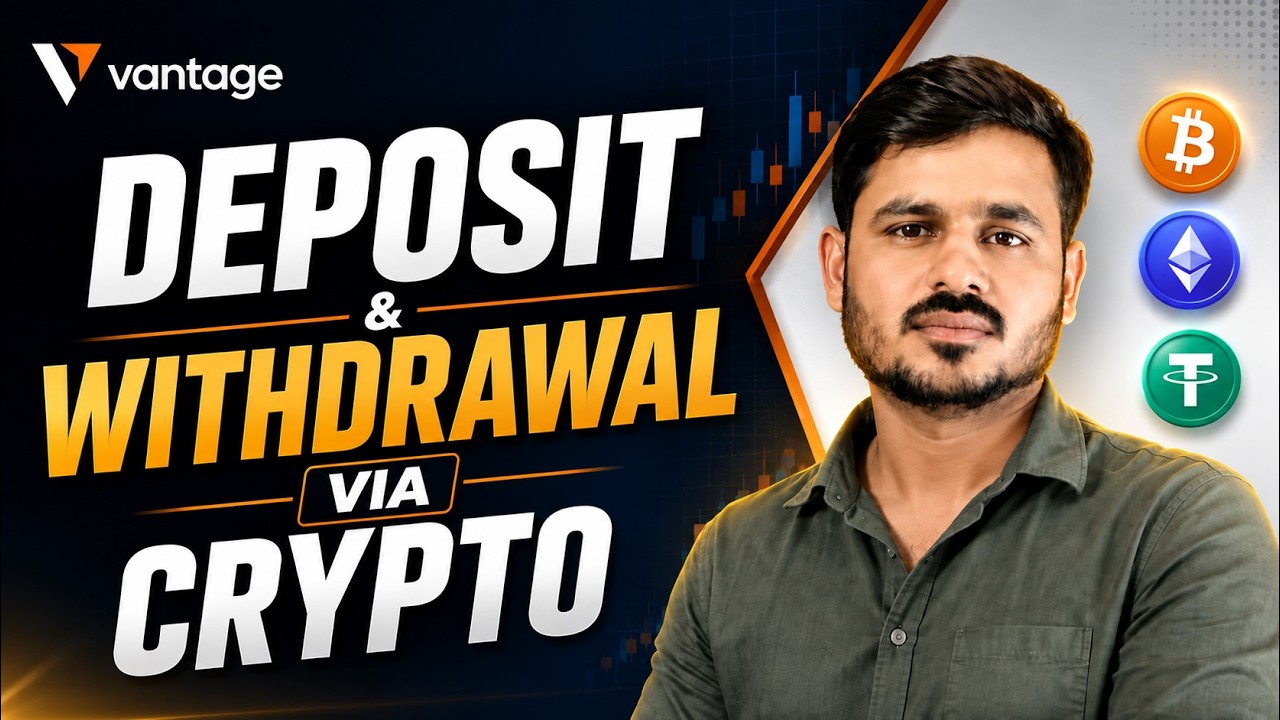 🤔 How to Deposit Money in Vantage | Vantage Crypto Deposit & Withdrawal Tutorial (USDT TRC20)