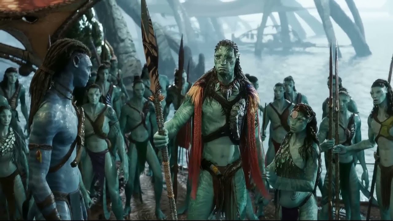 Blue Humanoids Defend Home Planet From Human Invasion  |  HD Movie Recap