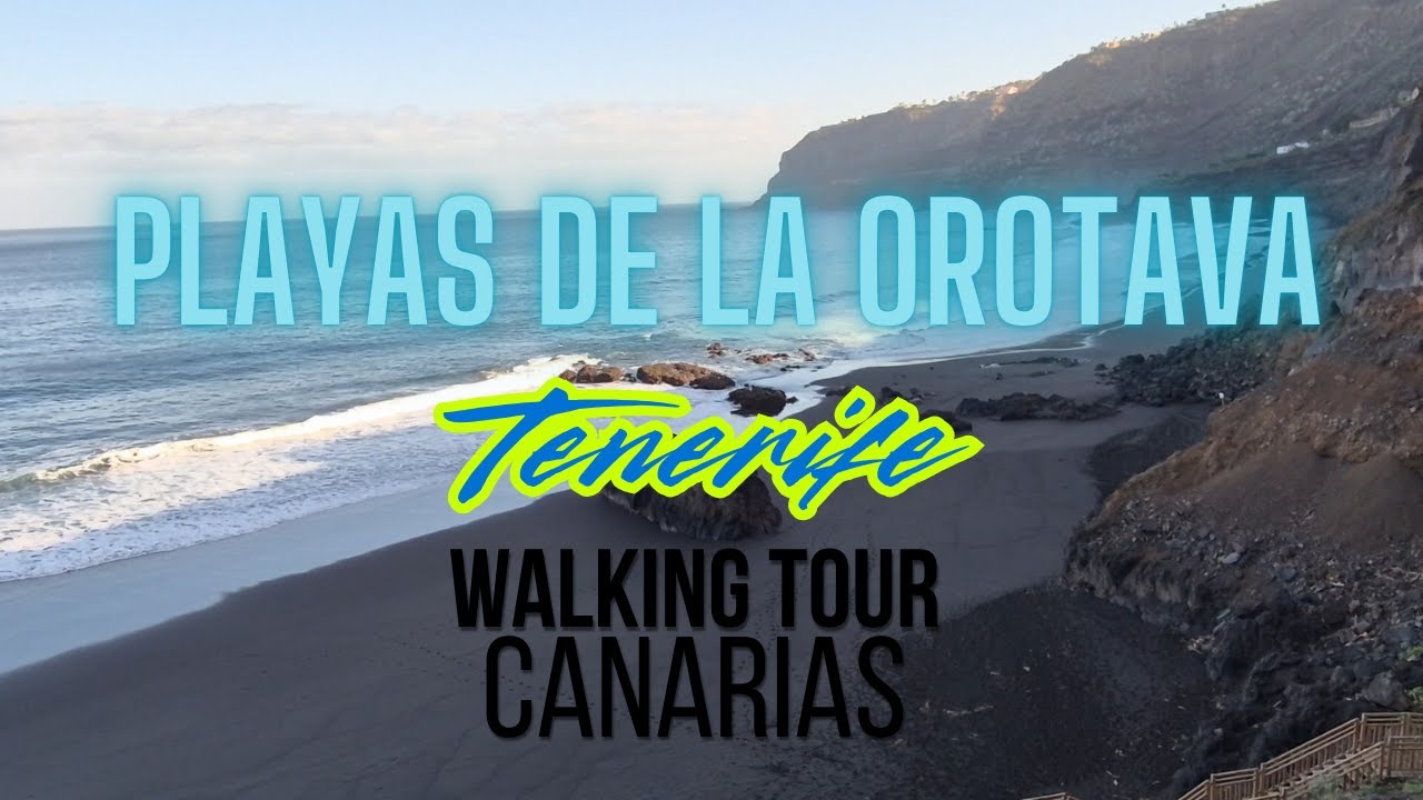 🏊‍♀️| Walking Tour en Tenerife| PLAYAS DEL BOLLULLO, EL ANCÓN Y LOS PATOS.