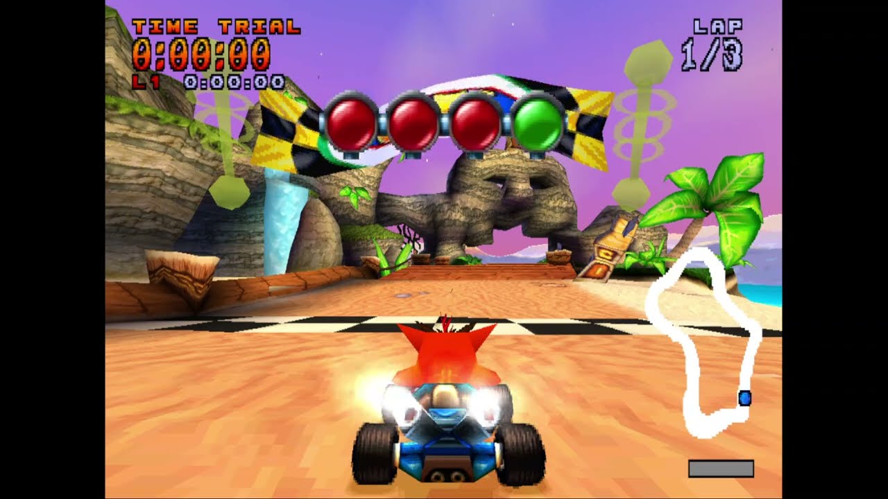 Crash Team Racing - Custom Track - Inferno Island (CNK)