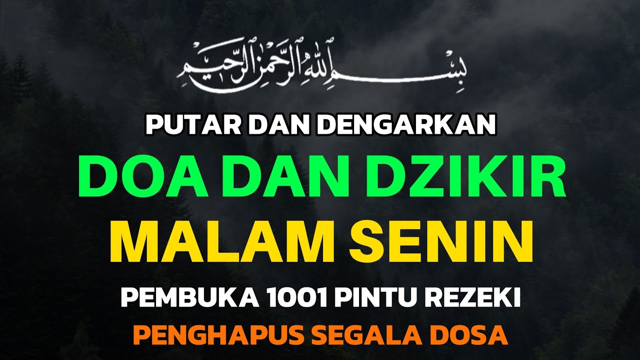 Hening Malam Senin  | Dzikir Lembut Penyejuk Hati