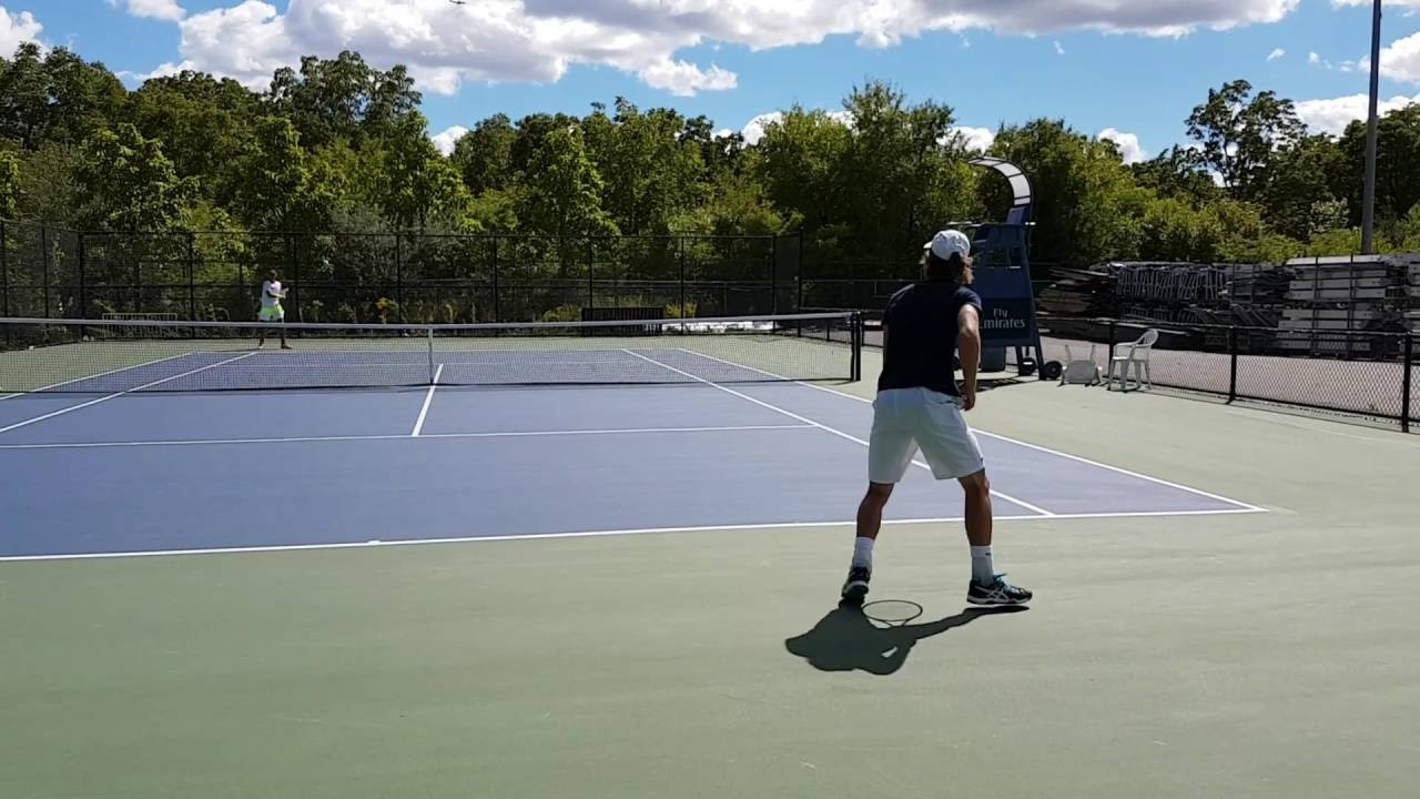 Filip Peliwo and Ben Sigouin Cross-Courts