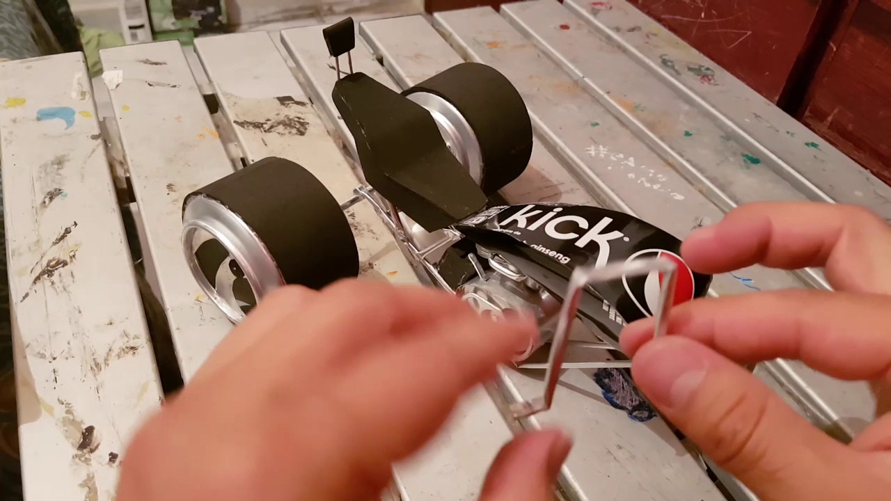 4ta PARTE Y ULTIMA DE COMO HACER UNA TRIMOTO CON LATAS