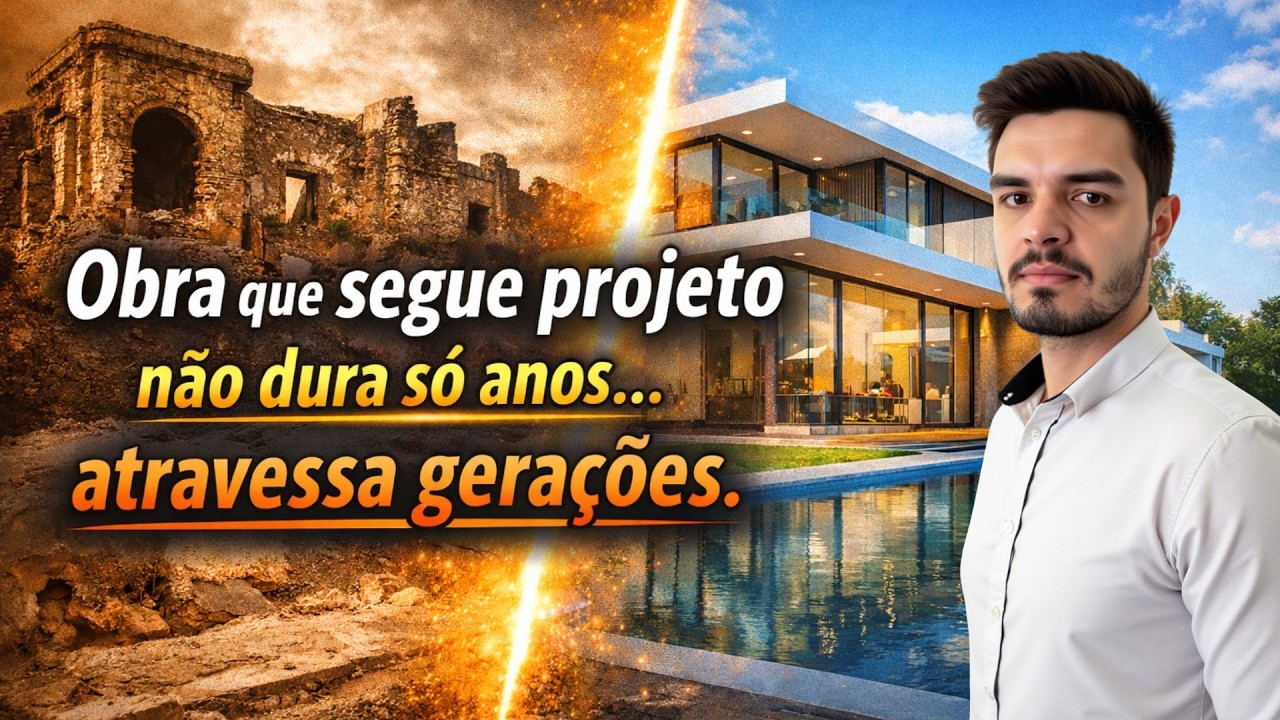 Sua obra pode durar séculos… mas quase nenhuma dura. Entenda o porquê.