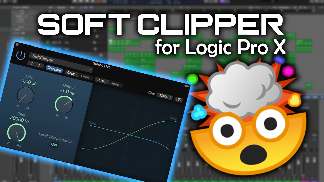 Soft Clipper в Logic Pro X — ЗАСТАВЬТЕ ВАШИ БАРАБАНЫ СТУЧАТЬ СИЛЬНЕЕ!