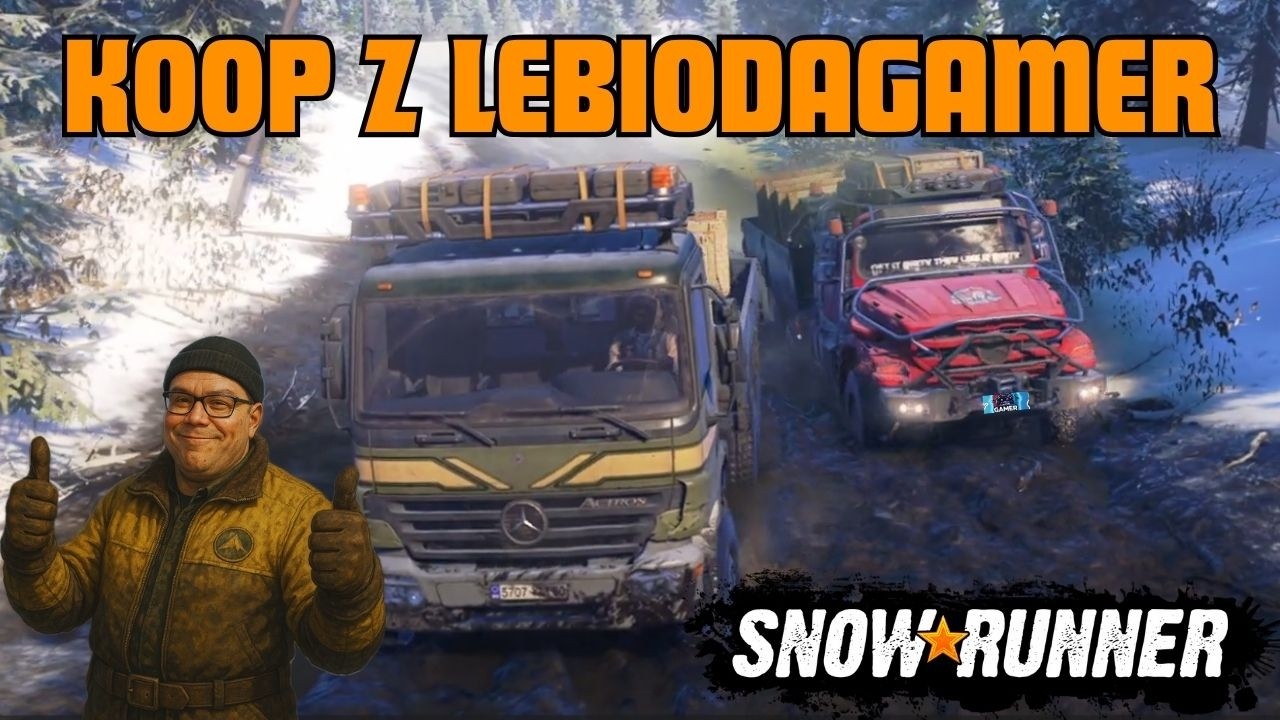 Snowrunner i koop z LebiodaGamer, sentymentalny powr&oacute;t na Alaskę