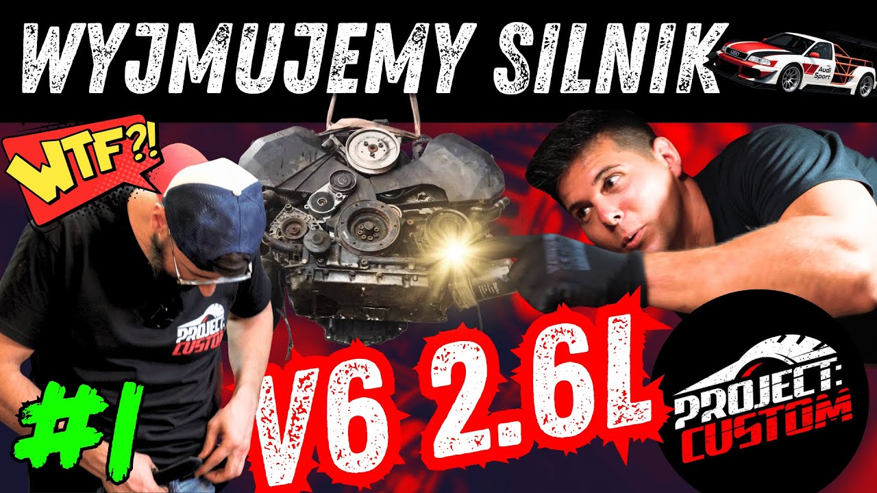 Audi A4 B5 PICKUP: Wyciągamy V6 i Szykujemy SWAP na 2.7 BiTurbo!