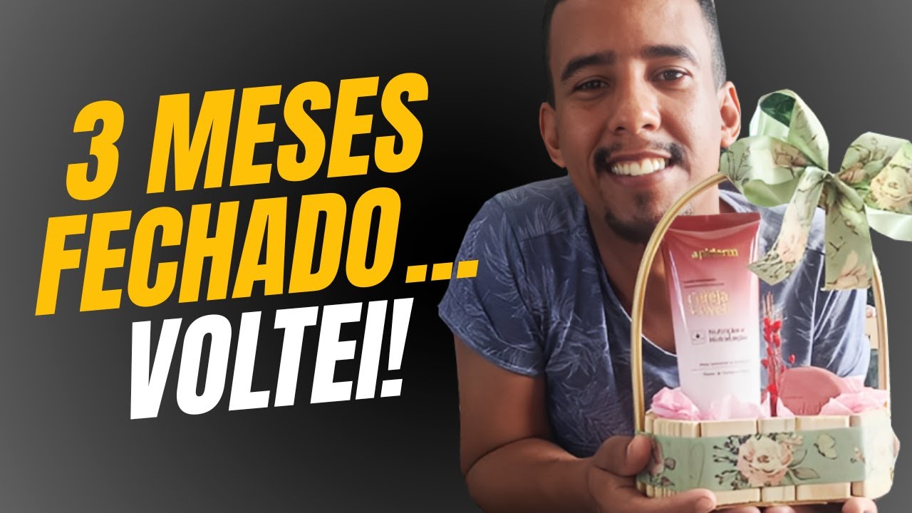 Fiquei 3 meses com a loja fechada… e agora estou recomeçando!