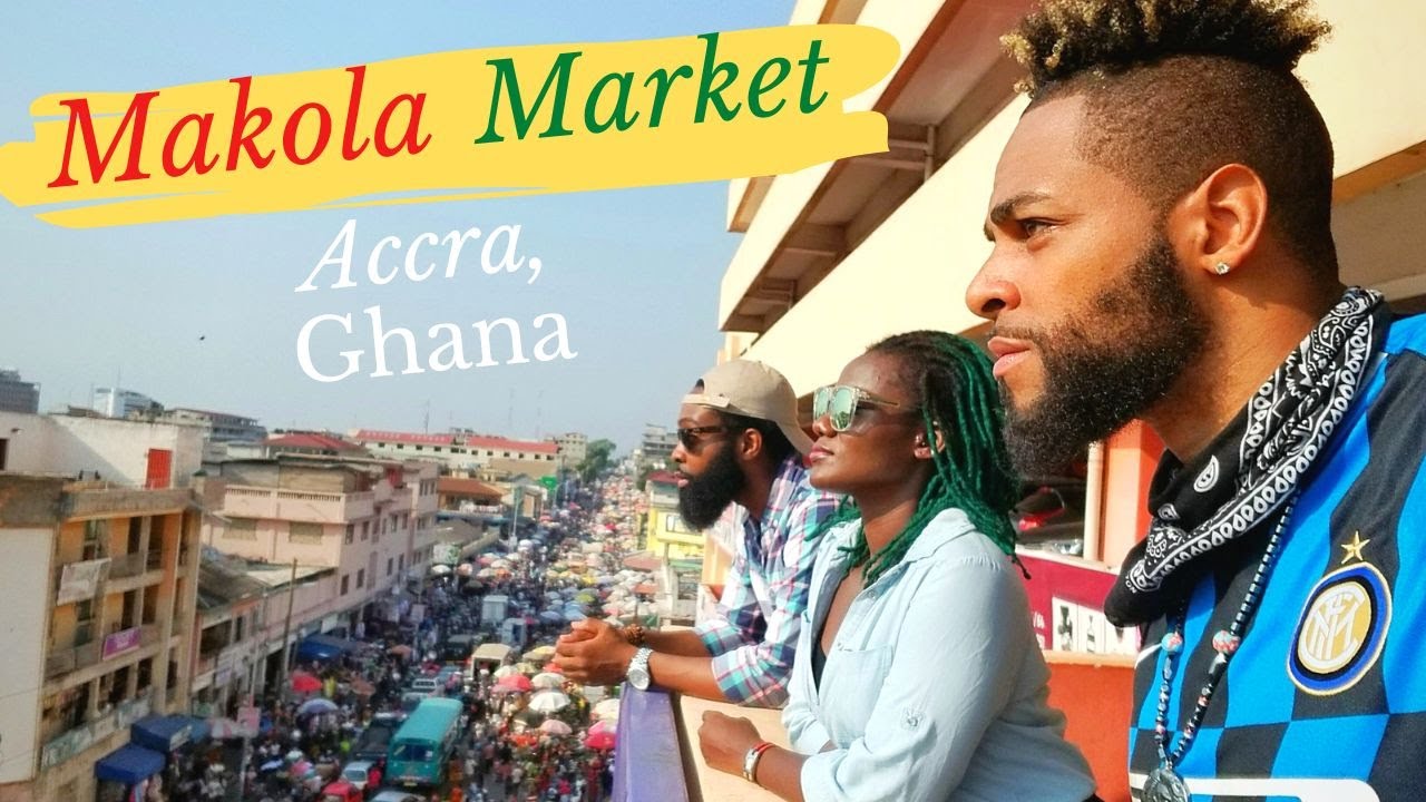 Welcome to MAKOLA MARKET | Biggest & Busiest Market in Accra Ghana 🇬🇭 | Travel Vlog 2021 |