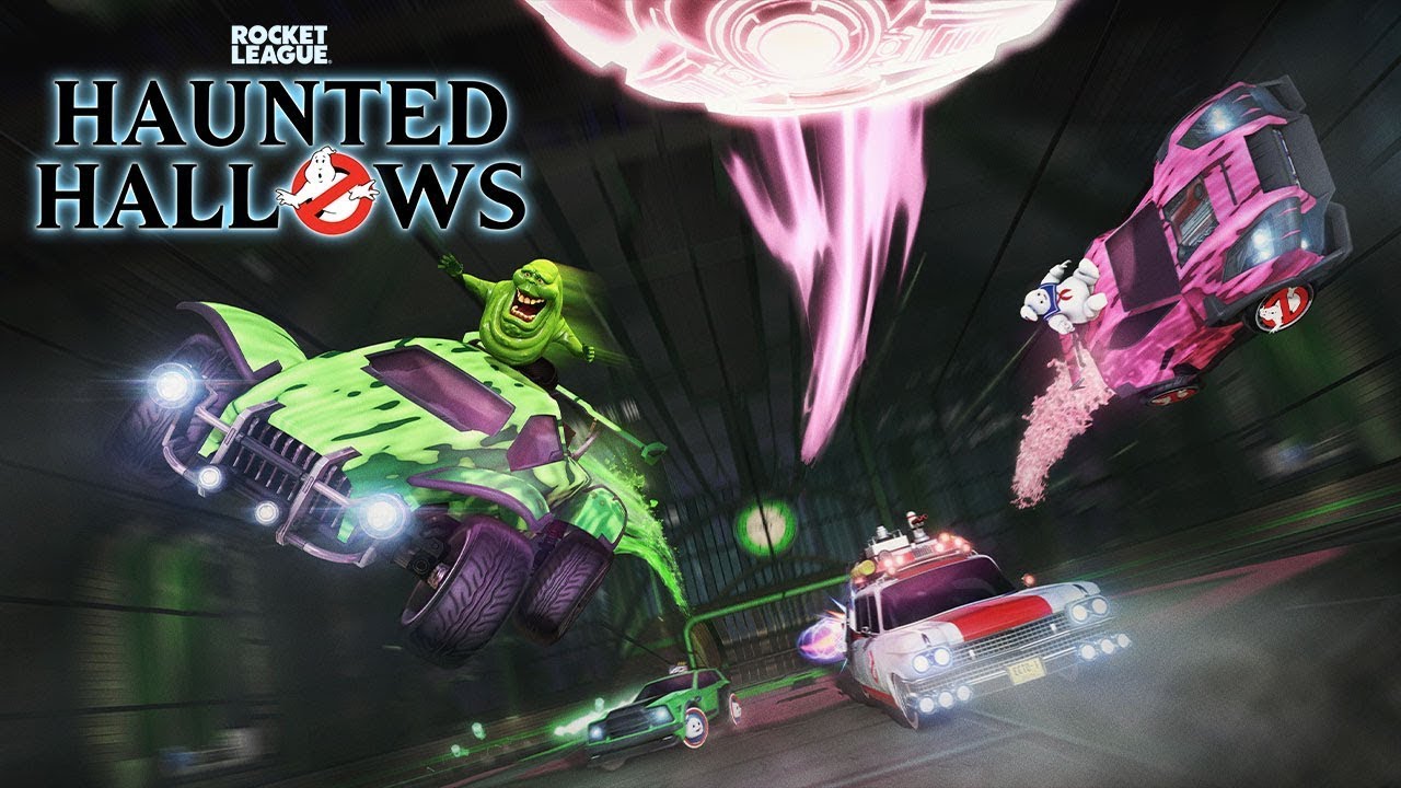 Rocket League Haunted Hallows 2020 Trailer (Ghostbusters) | PS4, Switch, Xbox One, PC