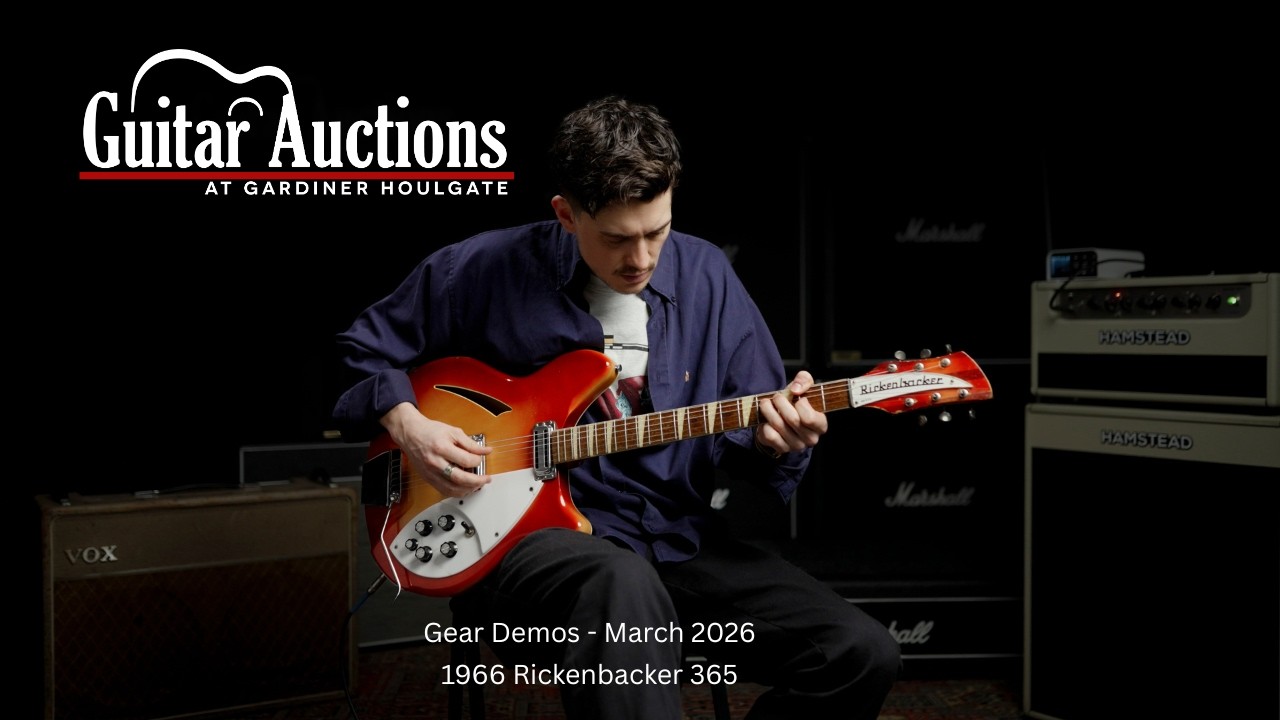 The Pogues Interest - 1966 Rickenbacker 365 | March 2026 Gear Demo | Guitar Auctions at GH