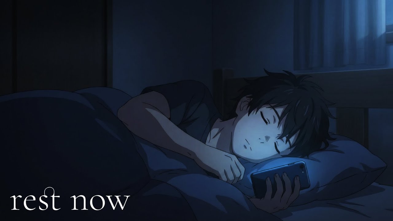 Lofi Night Calm for Tired Thoughts • Rest Now | QuietVerse