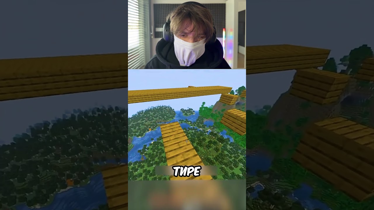 Какой максимум блоков можно перепрыгнуть? #шортс #майн #майнкрафт