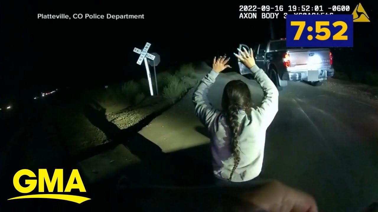 Attorney for woman speaks out after train slams police car she was detained in l GMA