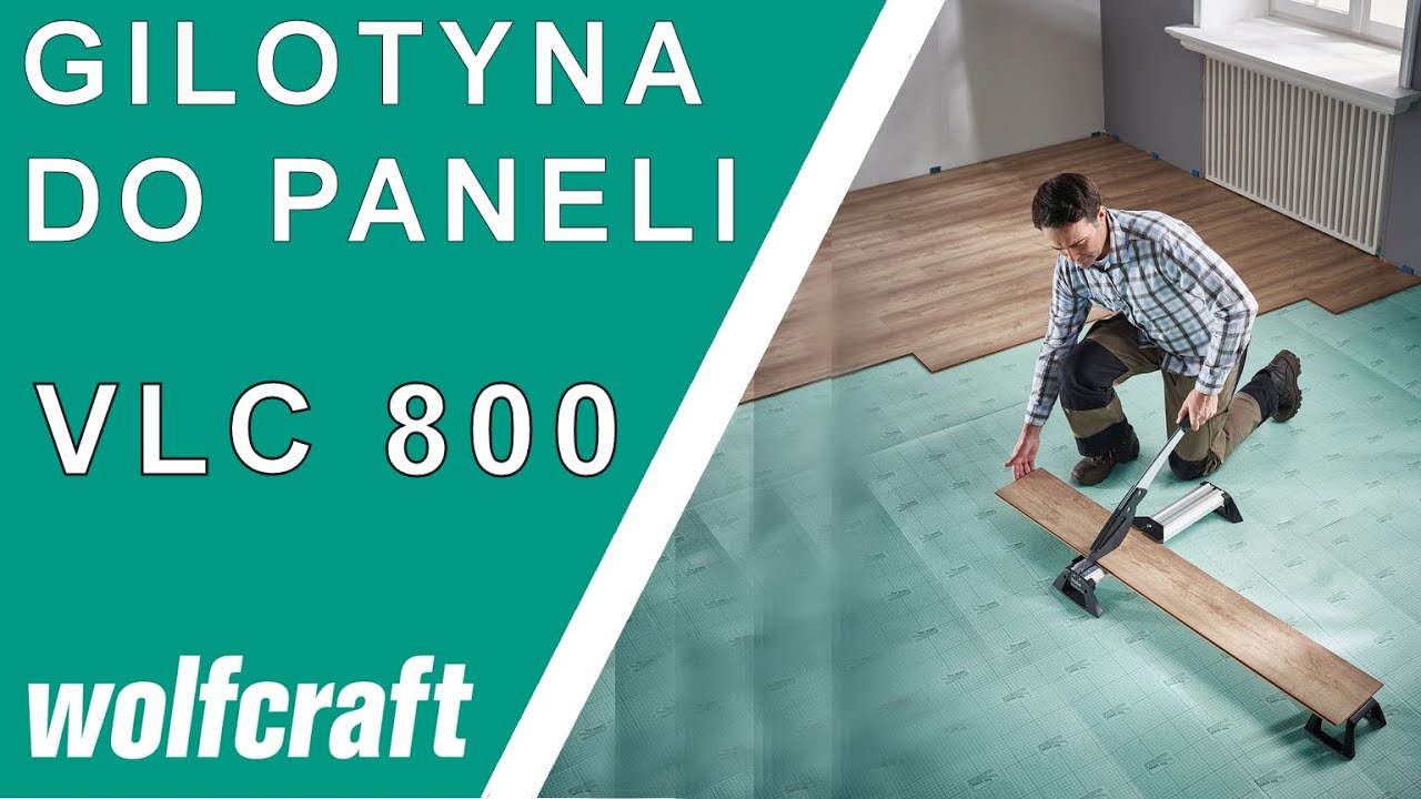 WOLFCRAFT VLC 800 gilotyna do paneli 6939000