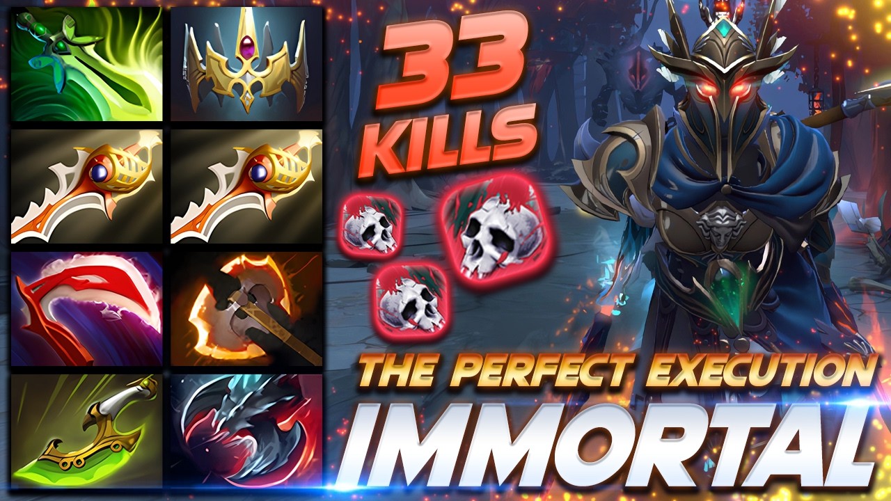 Phantom Assassin 33 KILLS - THE PERFECT EXECUTION - Dota 2 Pro Gameplay [Watch & Learn]
