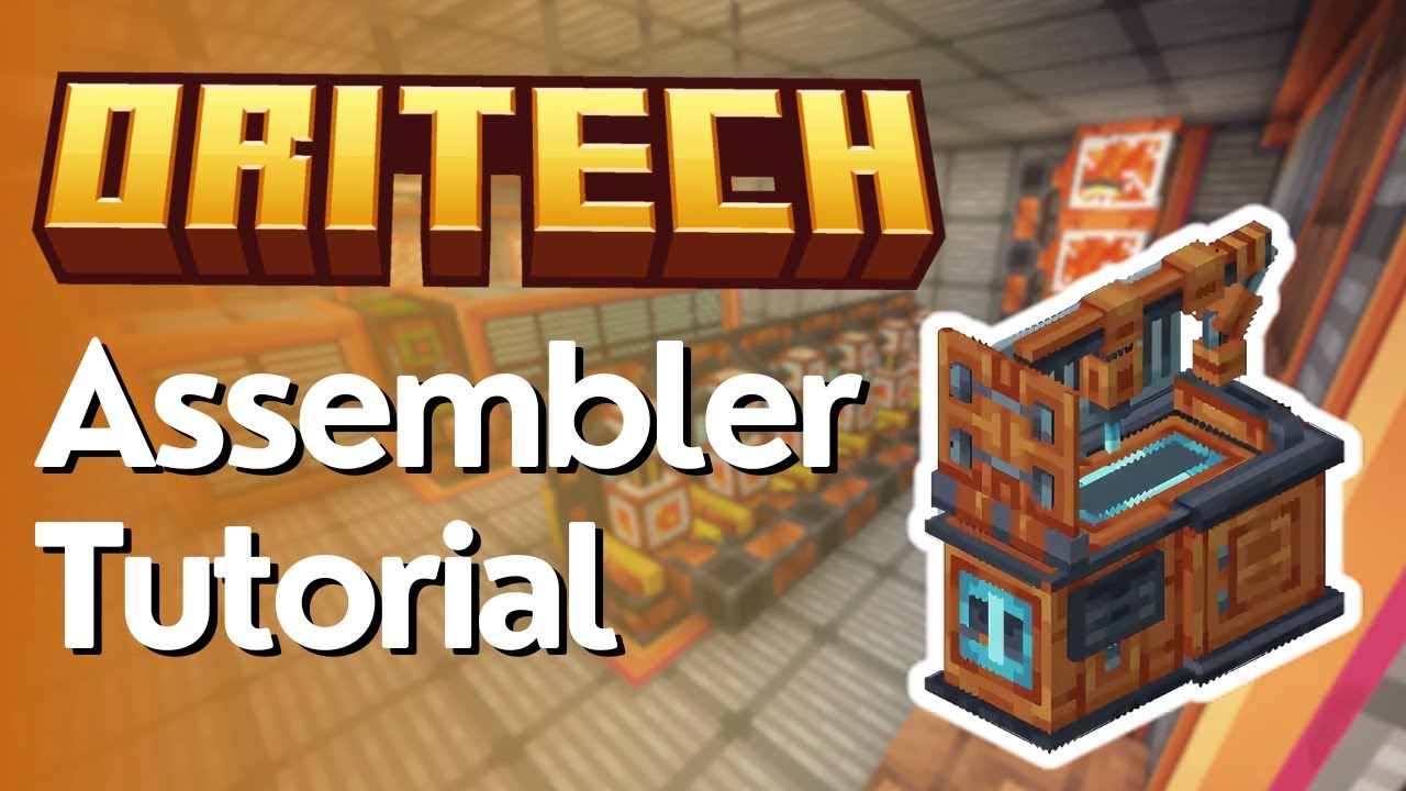 How To: Oritech Assembler - Minecraft 1.21.1