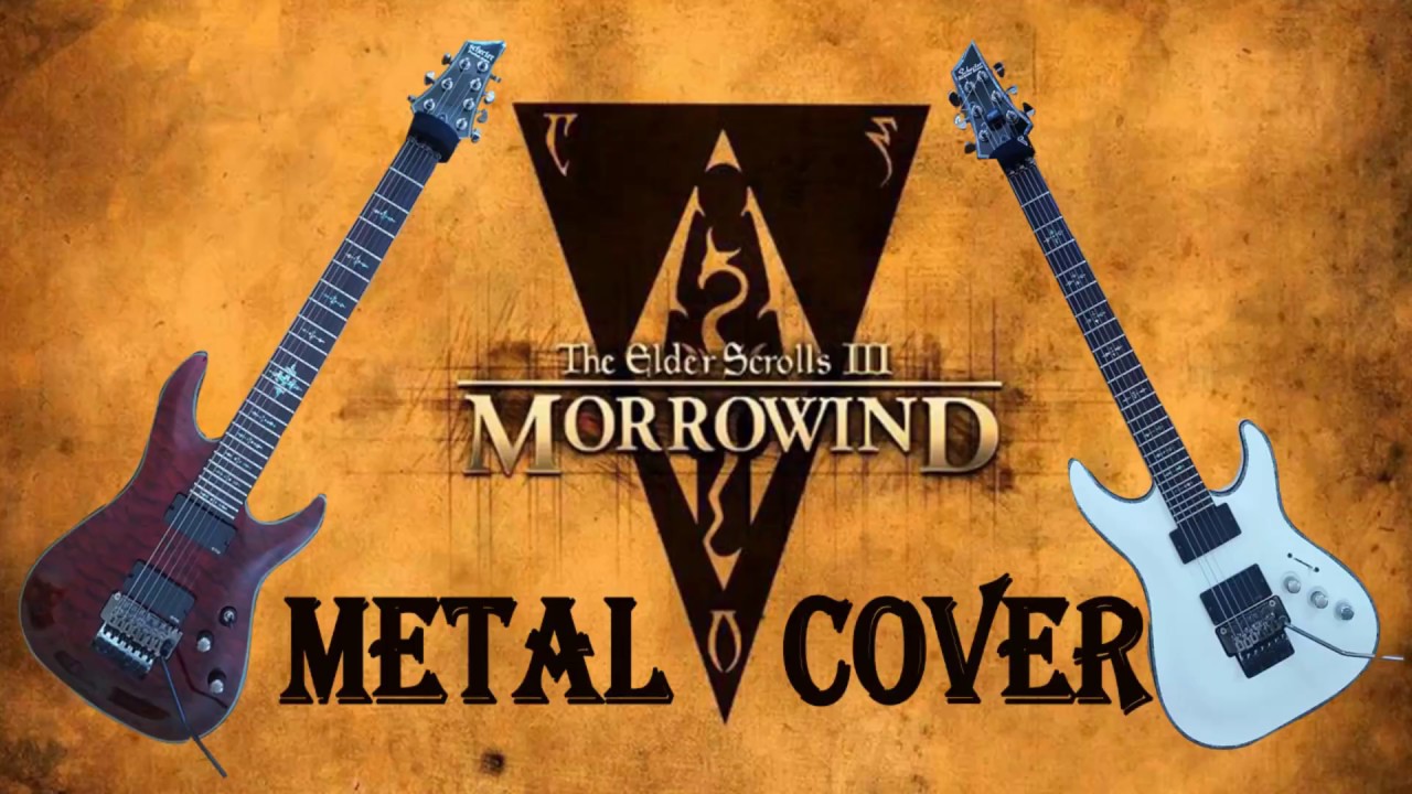 TES III Morrowind Metal Cover