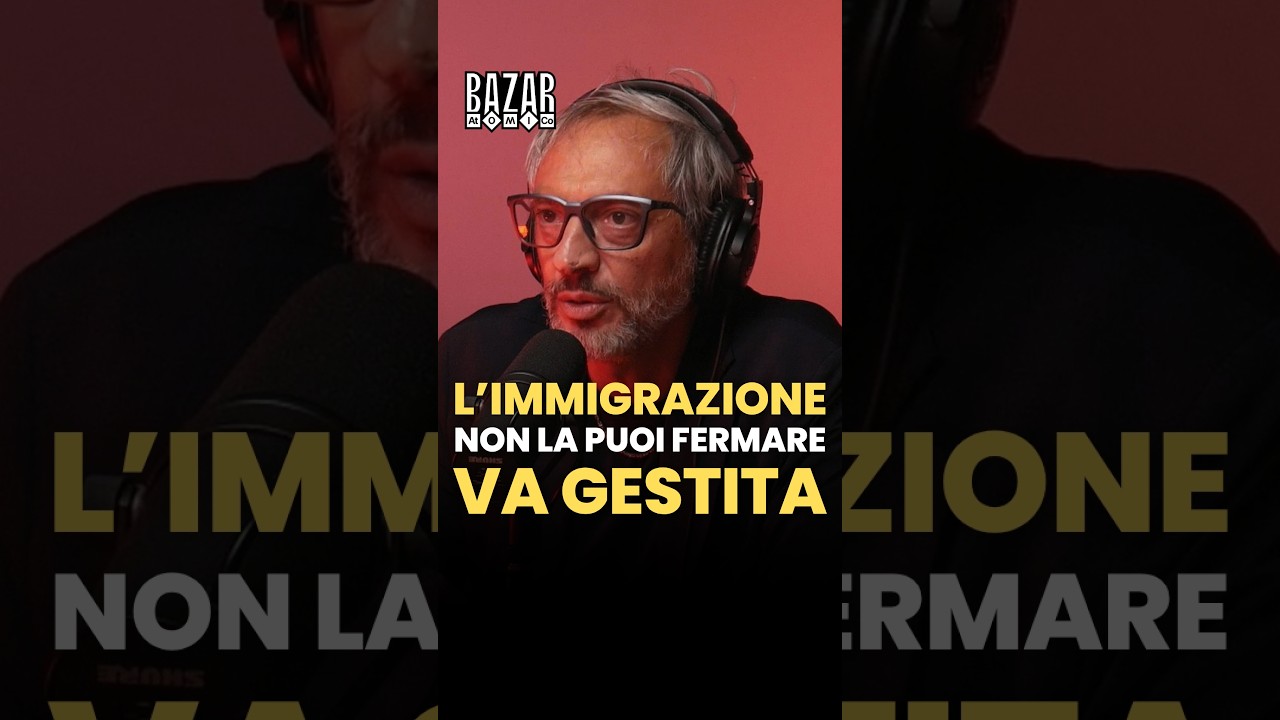 L&rsquo;immigrazione non la puoi fermare, va gestita.