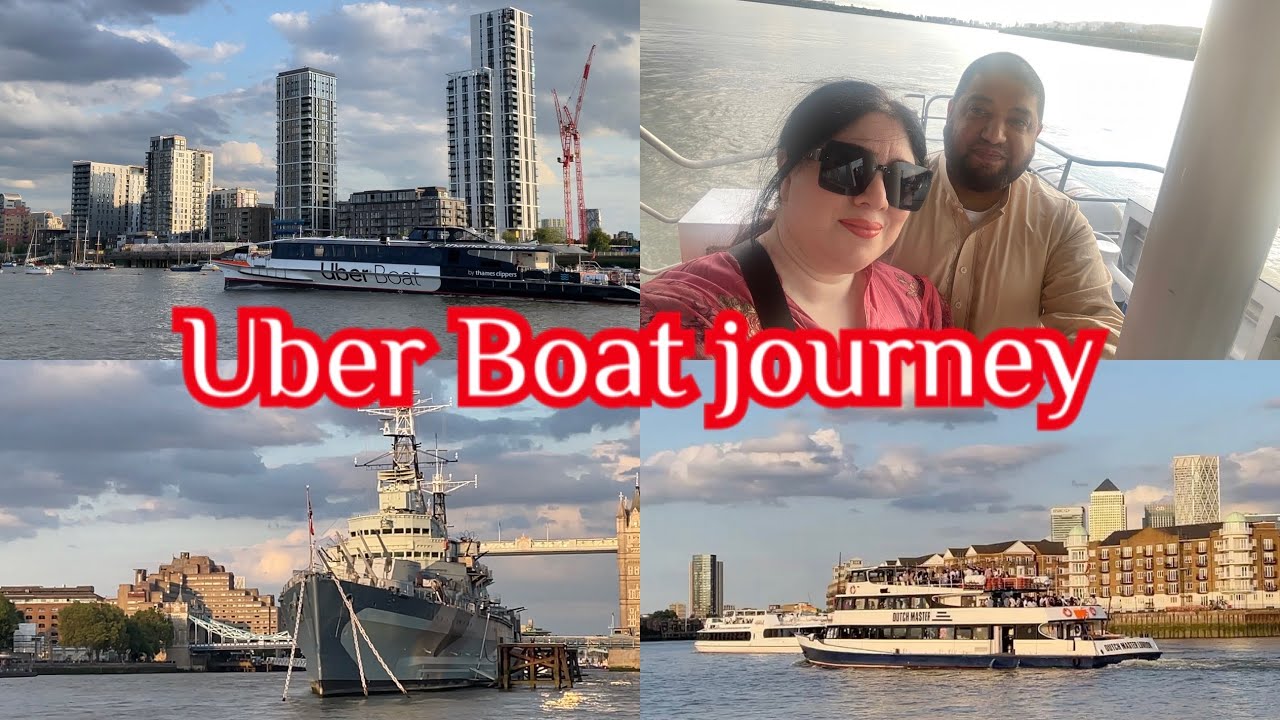 Uber Boat by Thames Clippers London |Boat Experience at River Thames