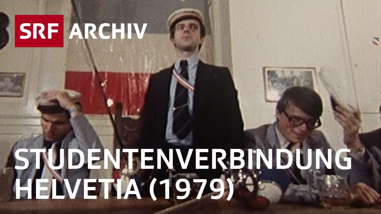 Studentenverbindung Helvetia (1979) | Studentenleben in der Schweiz | SRF Archiv