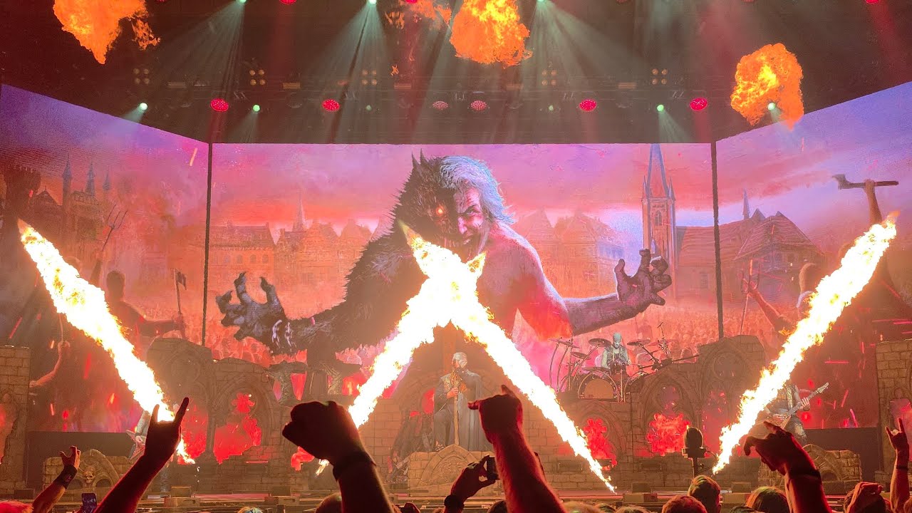 Powerwolf - 1589 live at Scandinavium, Göteborg (Gothenburg) Sweden. 25/2/26