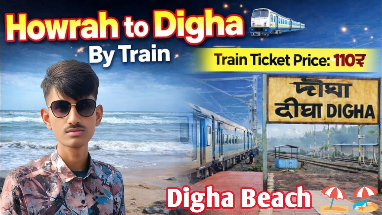Howrah To Digha Train Journey | 12857 Tamralipta Express | Digha Train Journey Video