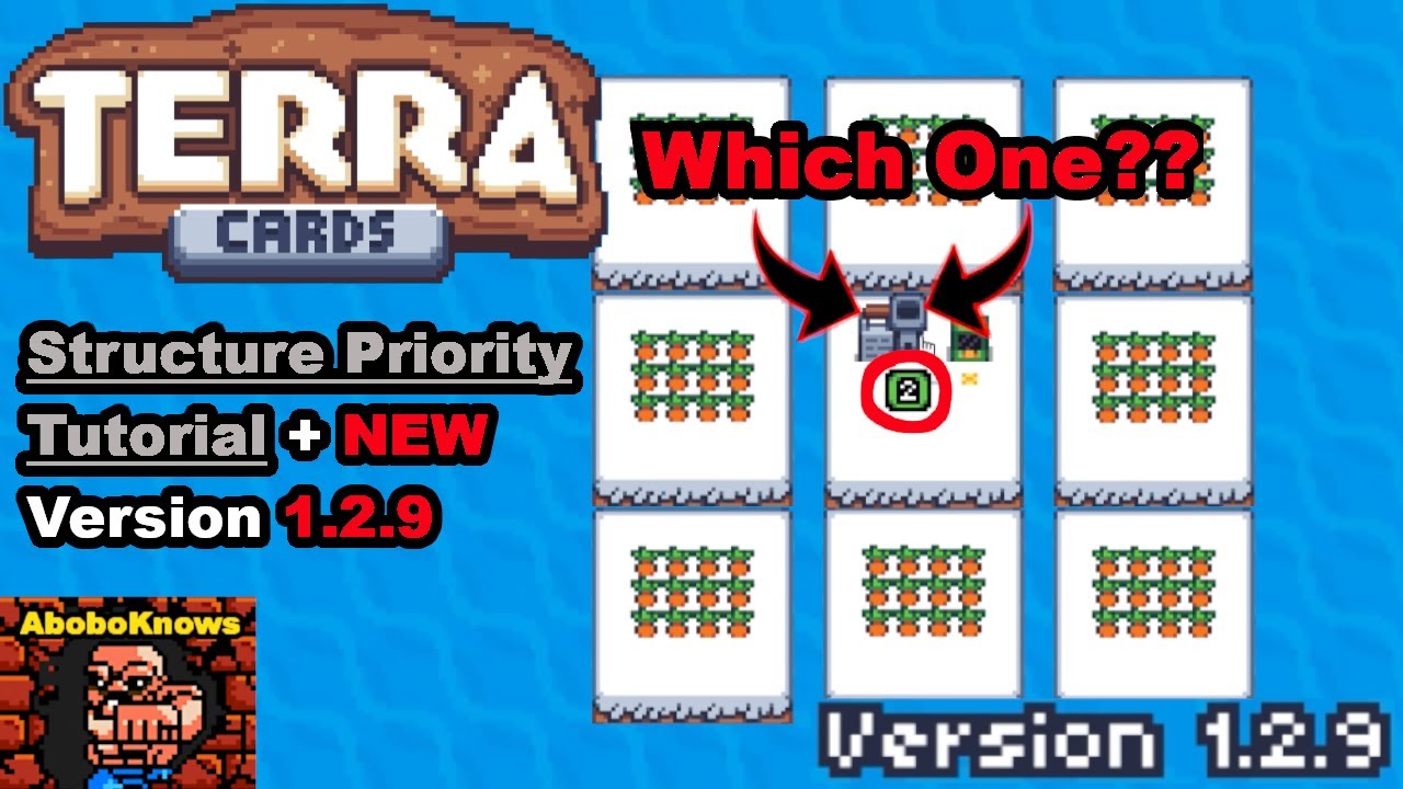 How to Use the NEW Structure Priority Function in Version 1.2.9 - Terracards