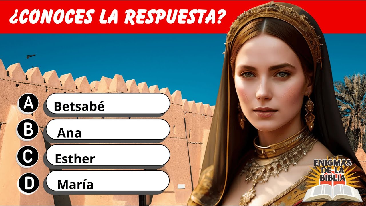 ¡15 PREGUNTAS BÍBLICAS QUE SEGURO SABRÁS RESPONDER! - TEST BÍBLICO FÁCIL