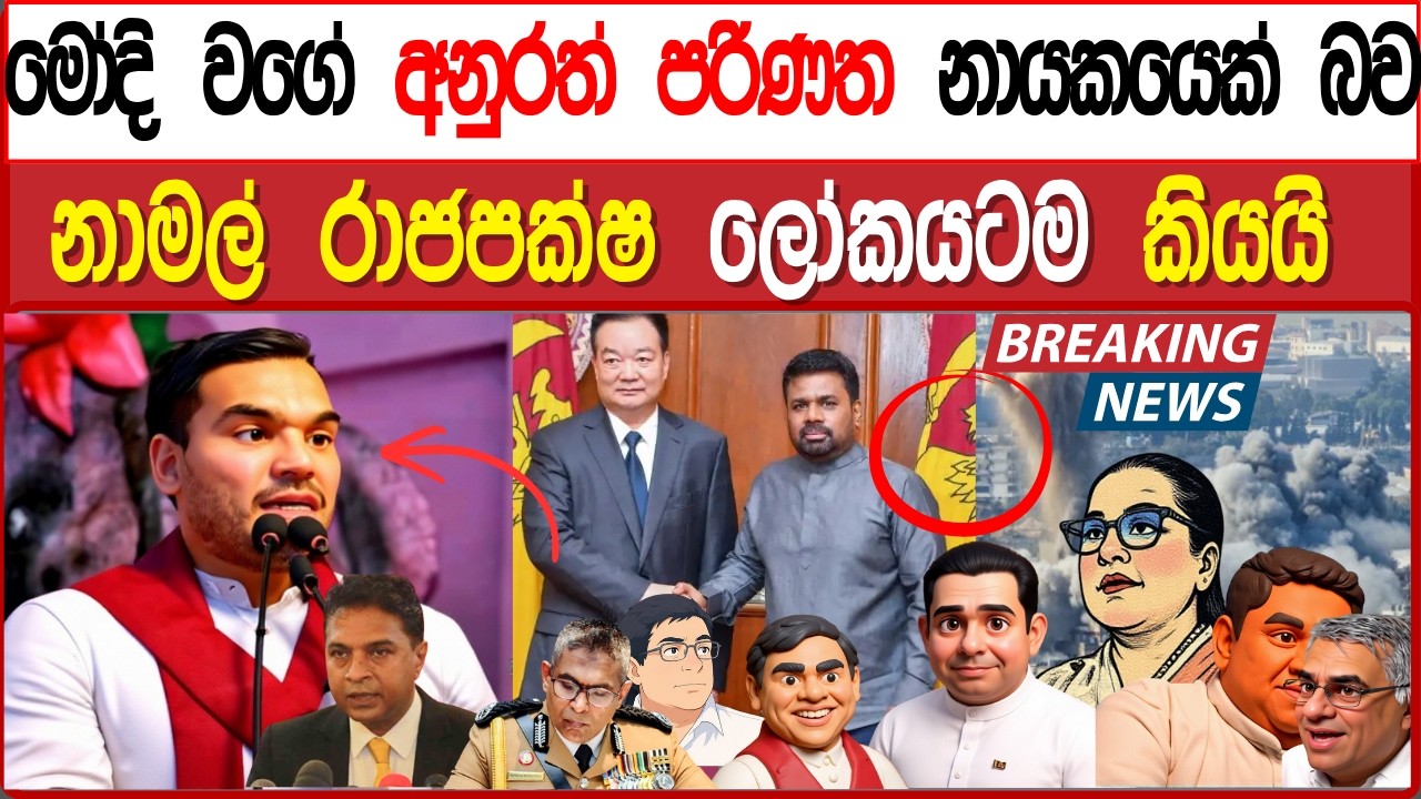 ඉන්දීය මෝදි වගේ අනුරත් පරිණත නායකයෙක් බව නාමල් රාජපක්ෂ ලෝකයටම හඬගා කියයි..