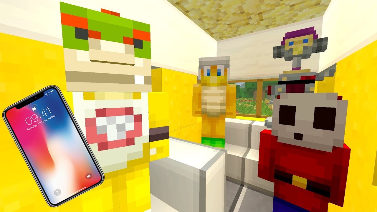 Bowser Jr's IPhone X! [STOLEN!] - Super Nintendo School - (Minecraft Switch) [38]