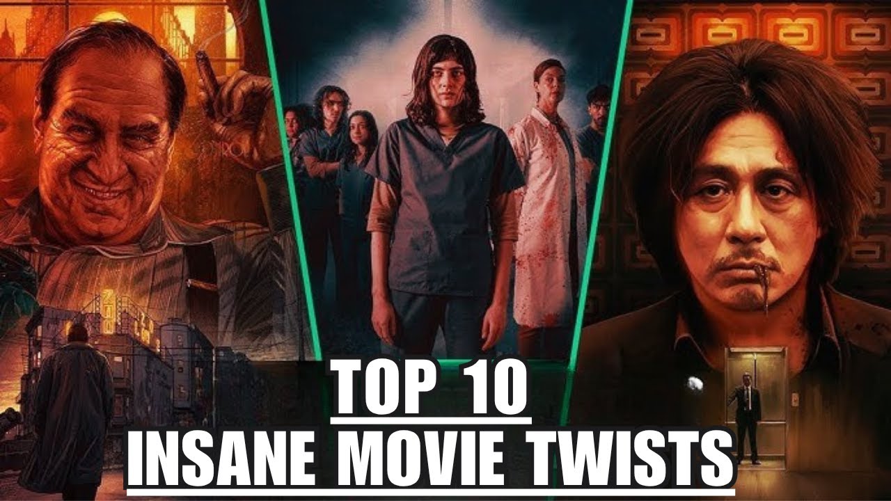 10 MOST INSANE MOVIE PLOT TWISTS of all TIME