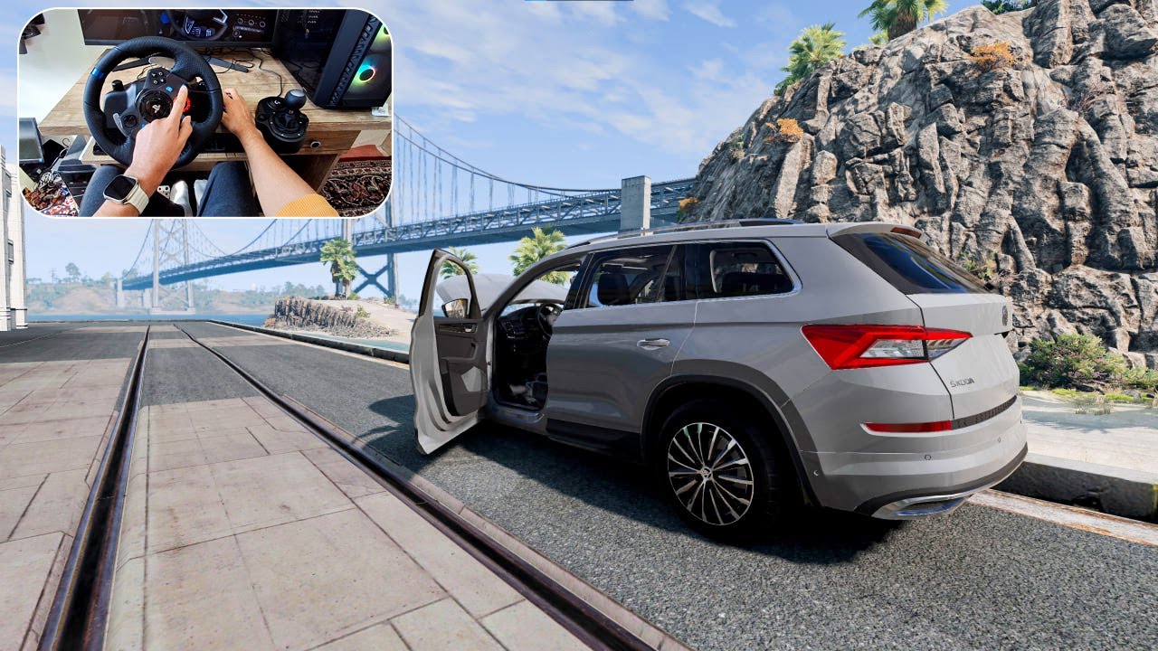 Skoda Kodiaq 2.0 | BeamNG Drive | Logitech G29 Steering Wheel Gameplay