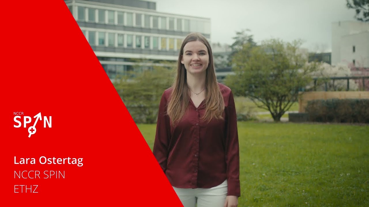 Lara Ostertag, PhD student in nanophysics at ETHZ